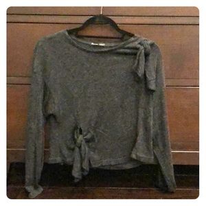 Zara tie sweater. Small